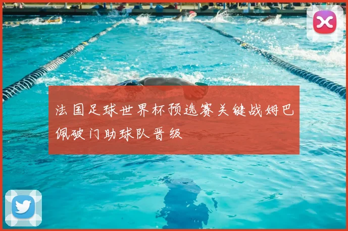 法国足球世界杯预选赛关键战姆巴佩破门助球队晋级